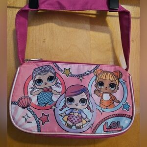 L.O.L. Surprise! Pink and White Kids Shoulder Bag